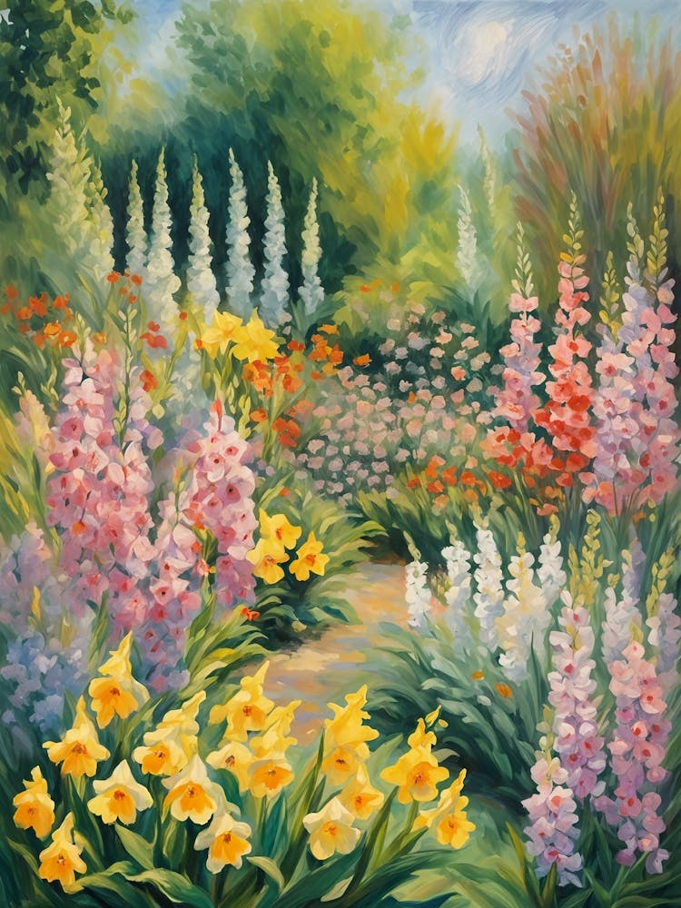 Secret Garden Of Flowers