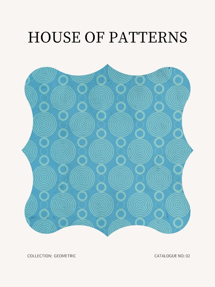 Geometric Pattern Poster 2