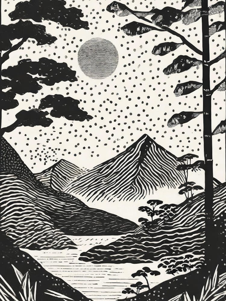 Moonlight In The Mountains