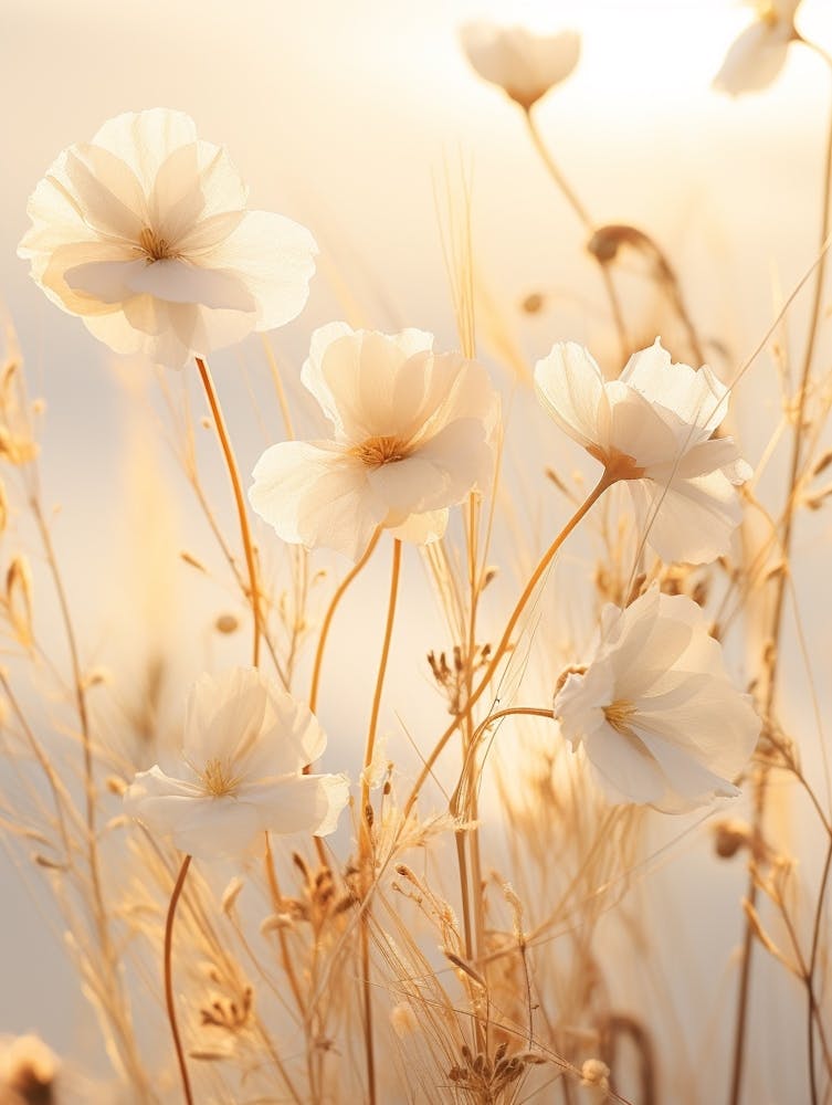 Boho Dried Flowers Evening Primrose 2