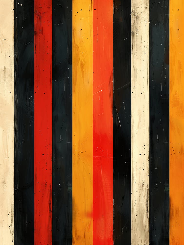 Abstract Striped Painting