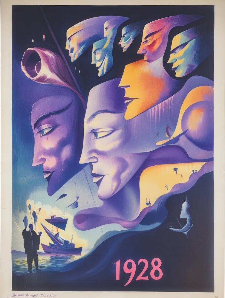 Aihrgdesign A Vintage Art Poster Advertising A Major Surreali 14bdaa84 C7bd 439f B4be 1032b7769ed5 0