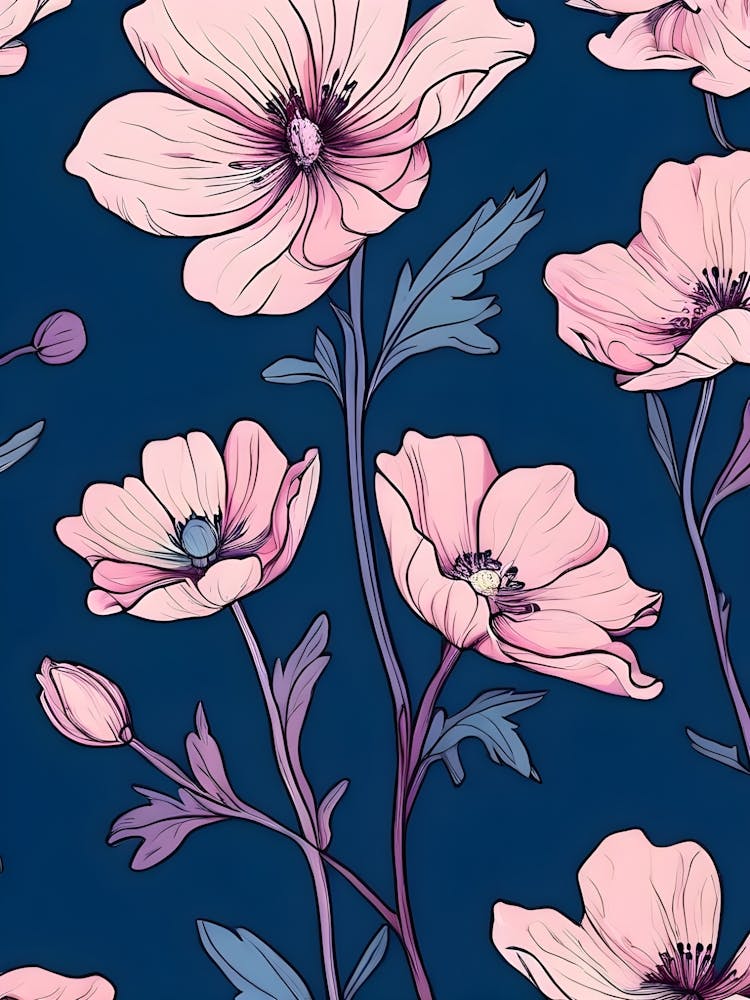 Pink Poppy Wallpaper