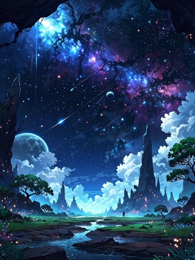 Space Landscape 4