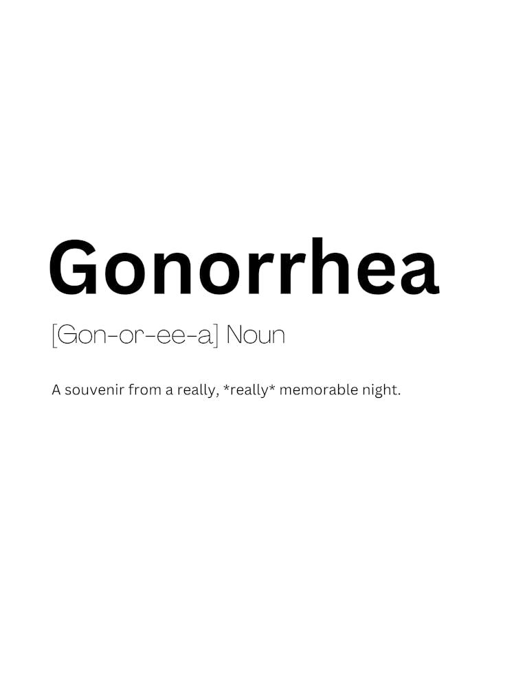 Définition Signification Gonorrhée 1