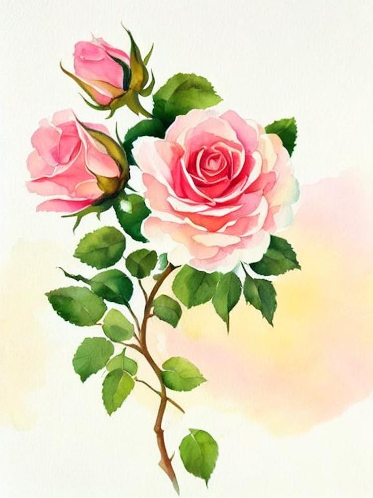 Rose Vintage Flowers Flower