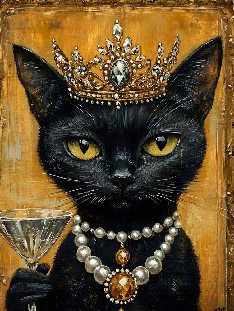 Royal Black Cat 10