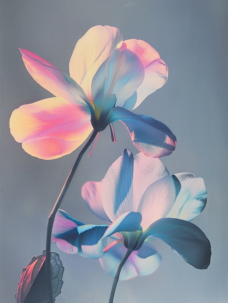 Iridescent Flower Cyclamen 4