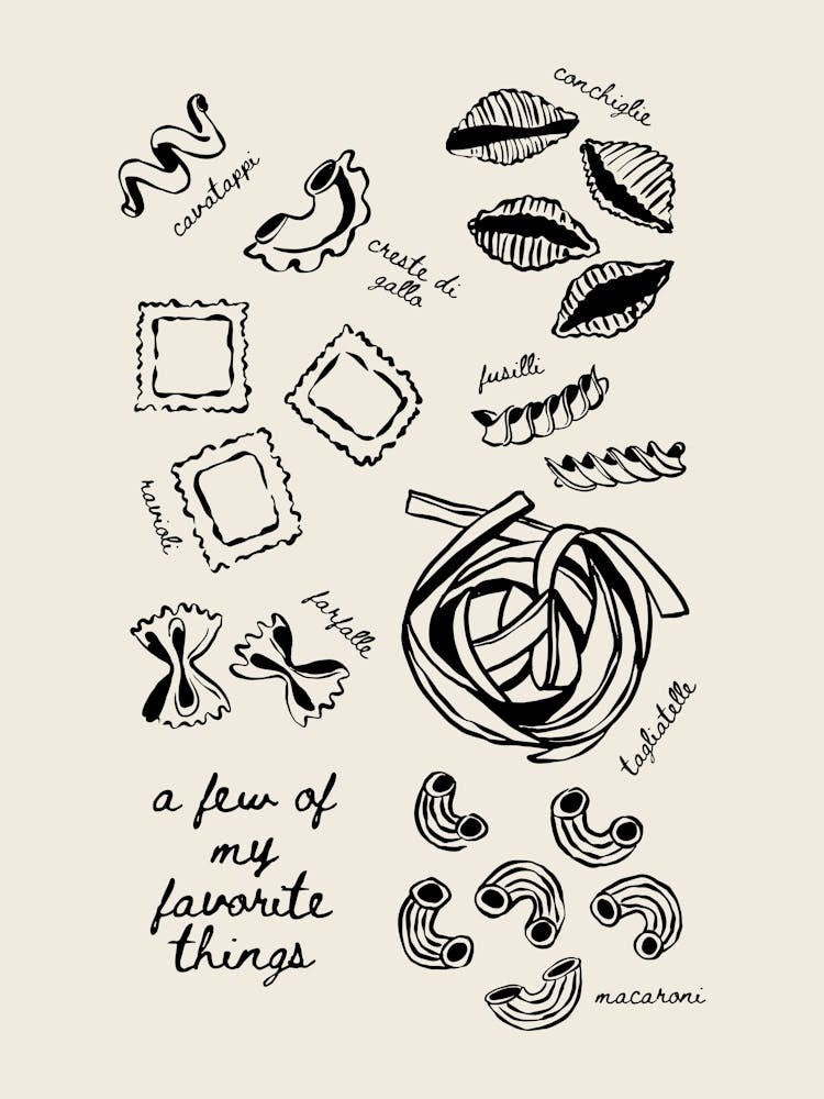 Types Of Pasta