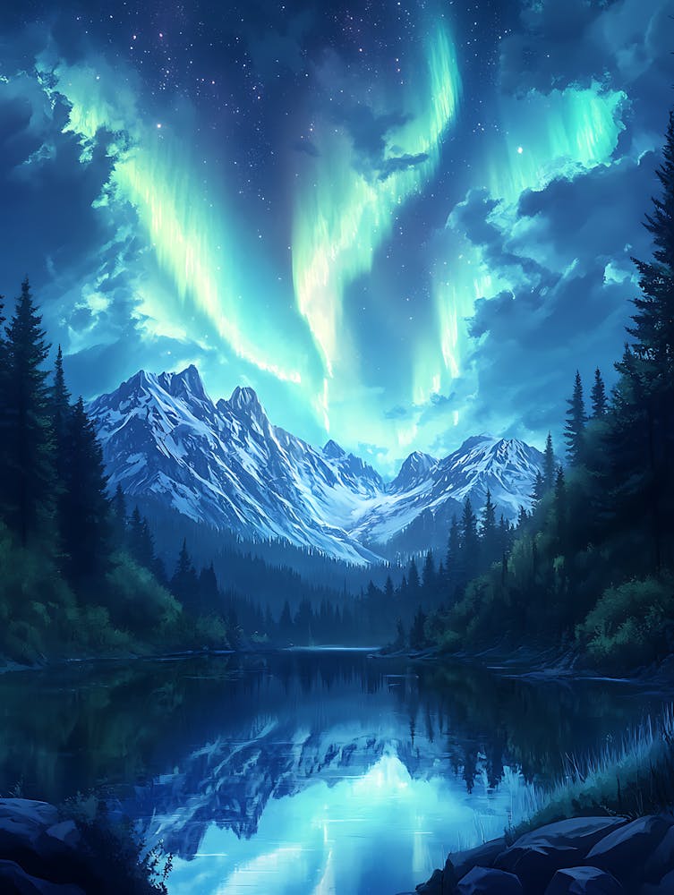 Enchanting Aurora Borealis