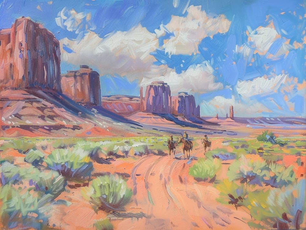 Westliche Landschaften Monument Valley 1