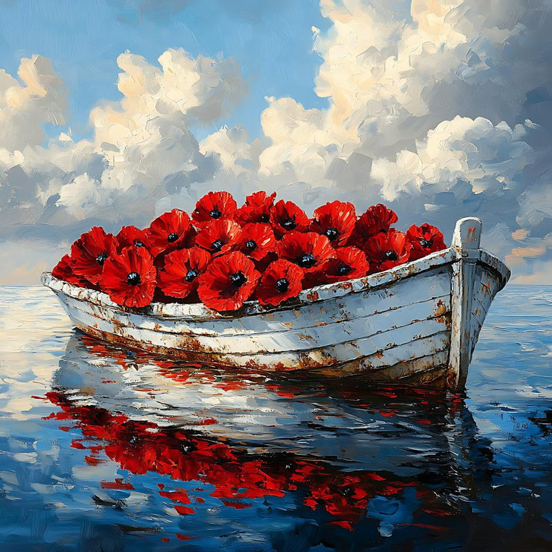 Poppies In A Boat 9
