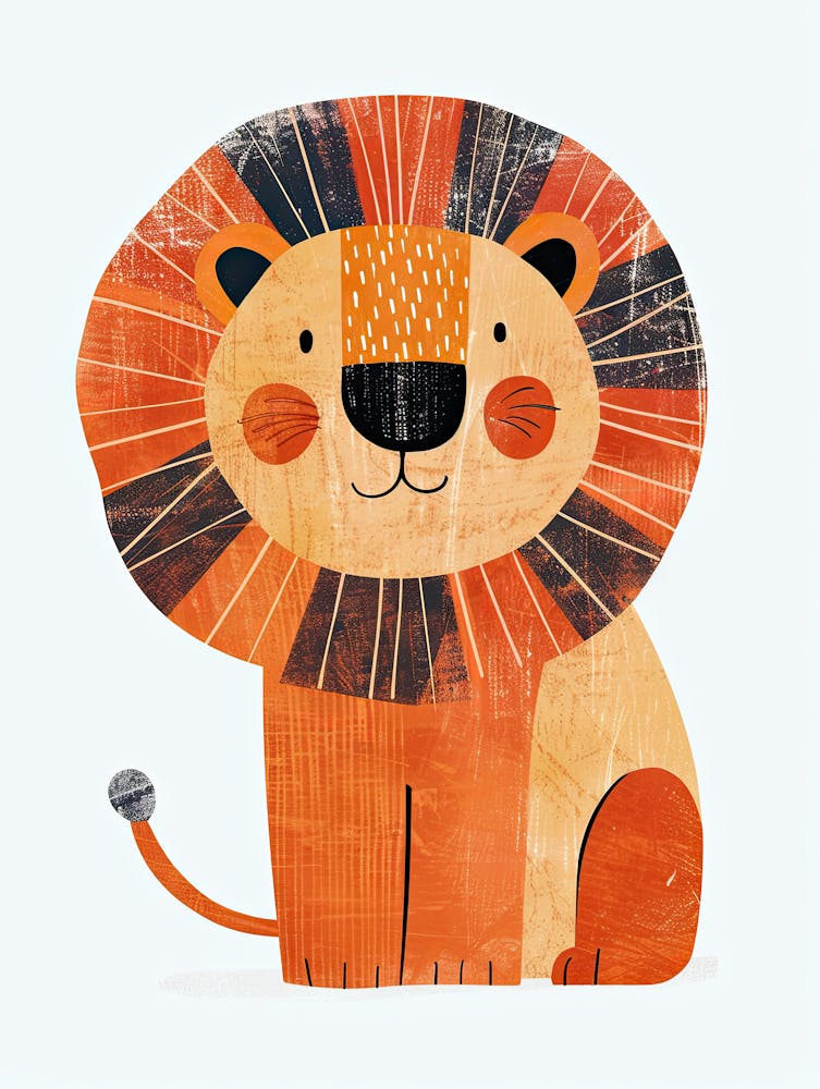 Roaring Lion Children Prints & Kids Posters