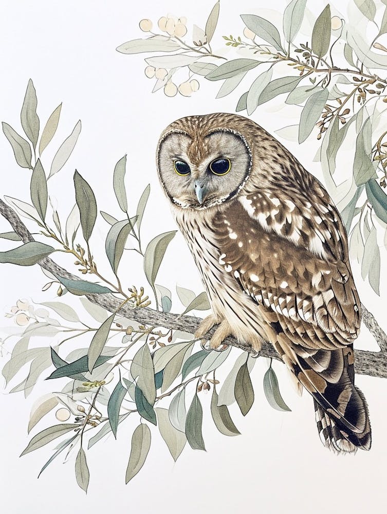 Australian Masked Owl Drawing 3