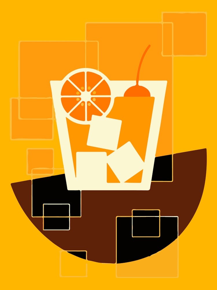 Illustration de cocktail vectorielle