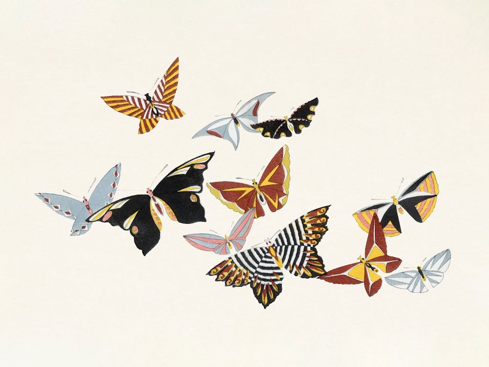 Vintage Butterflies
