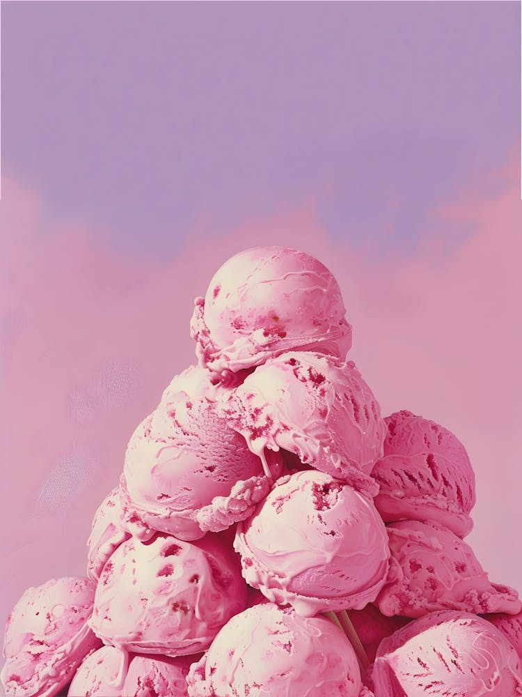 Pink Ice Cream
