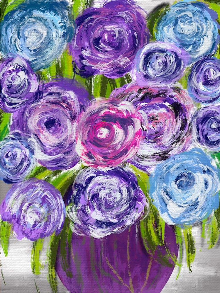Roses Violettes
