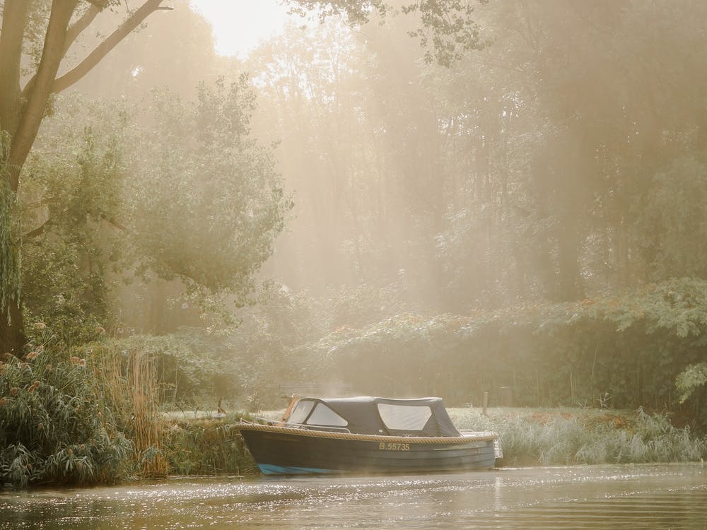 Sunbeams on the Boat