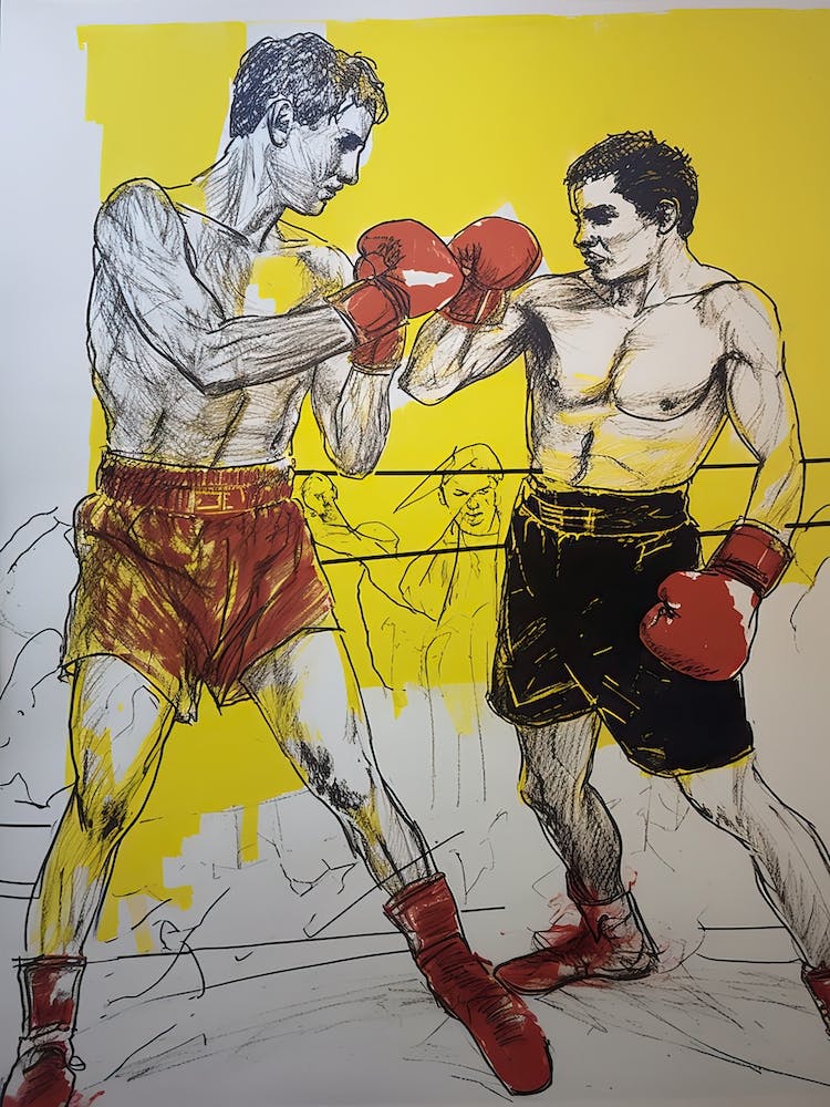 Boxing Pop Art 3