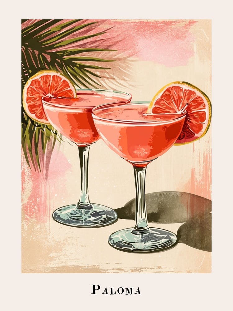 Paloma Affiche Carrelée