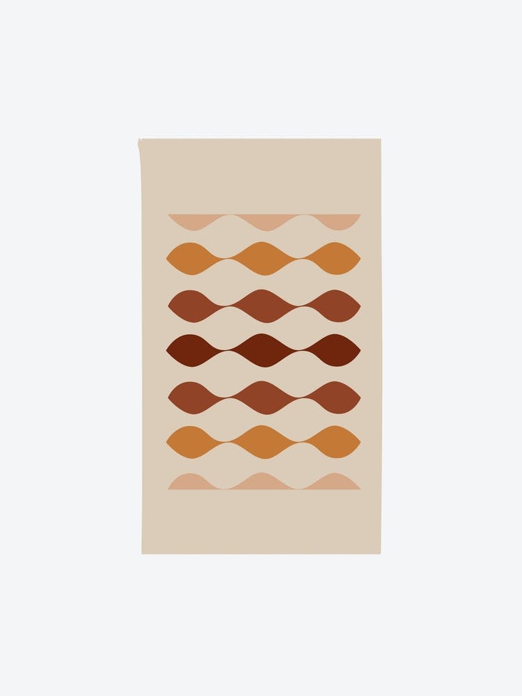 Abstract Wavy Pattern