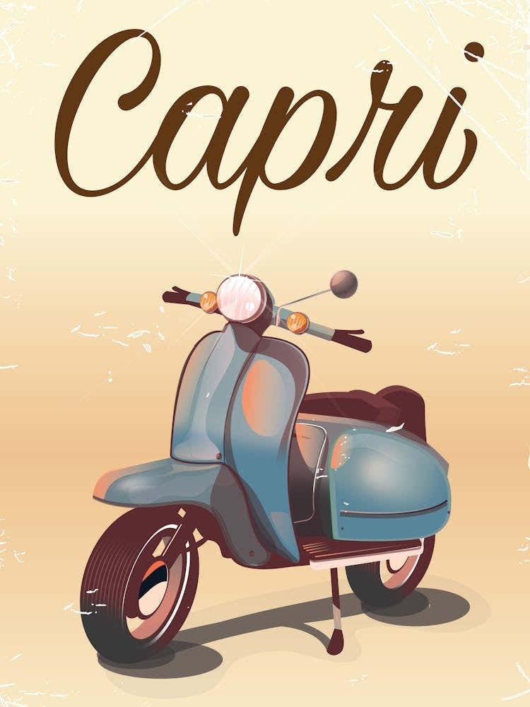 Capri Italy Scooter