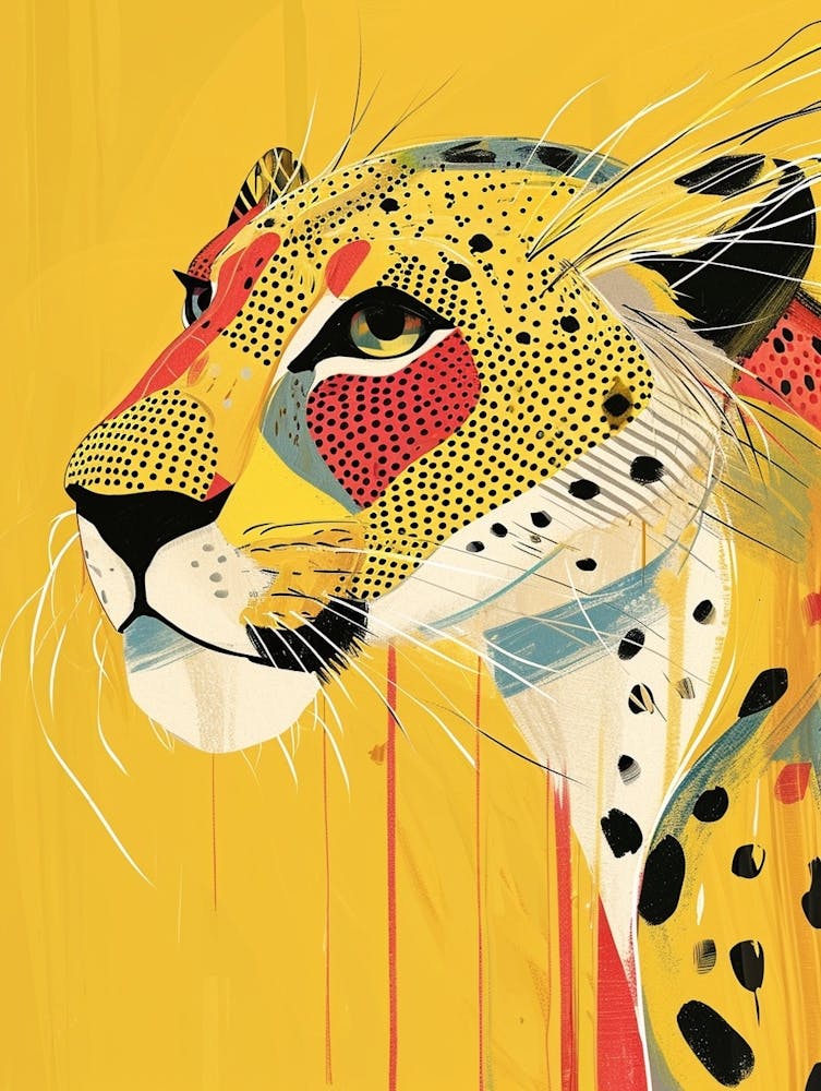 Yellow Mountain Lion 8