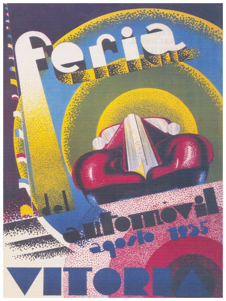 Car Show Vintage Automobile Exhibition Poster