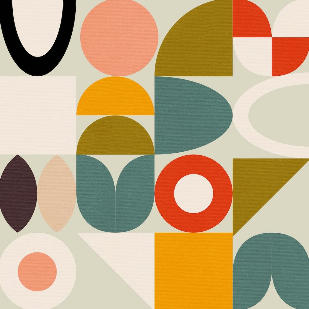 Mid Century Classic Square