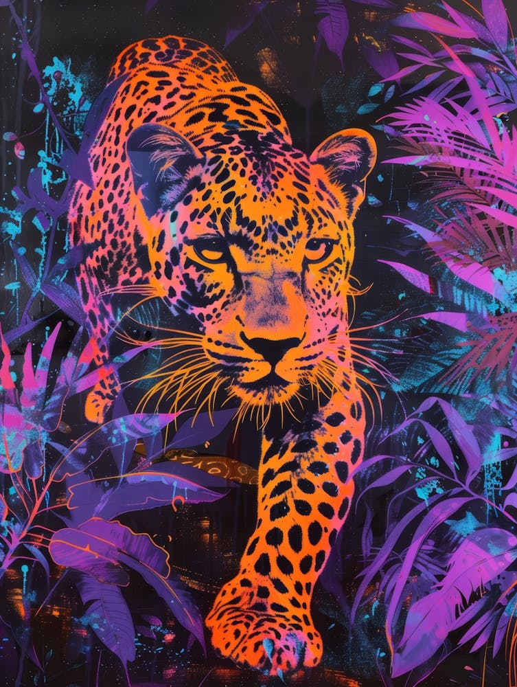 Leopard In The Jungle 50