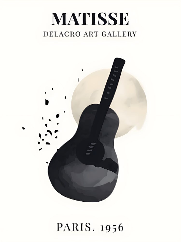 Matisse Delicacy Gallery Paris, 1965