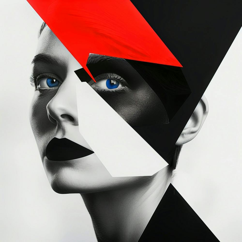 Abstract Portrait Of A Woman 3