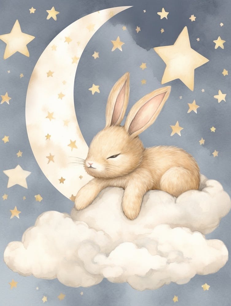 Sleeping Baby Bunny