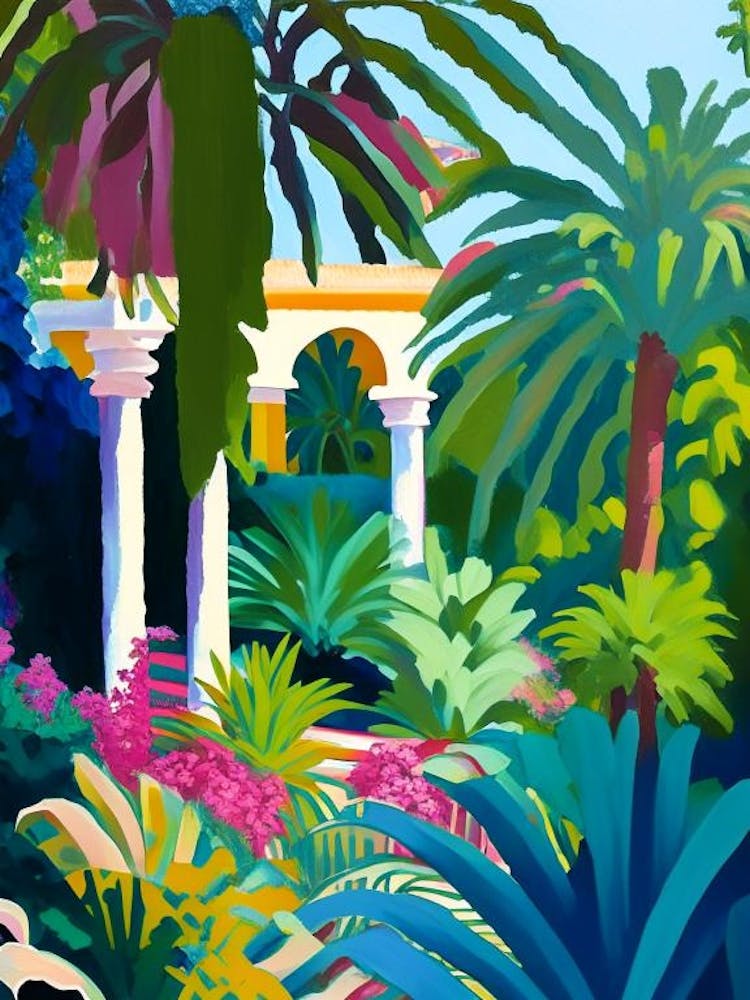 Jardín Botánico Nacional, Dominican Republic Abstract Still Life