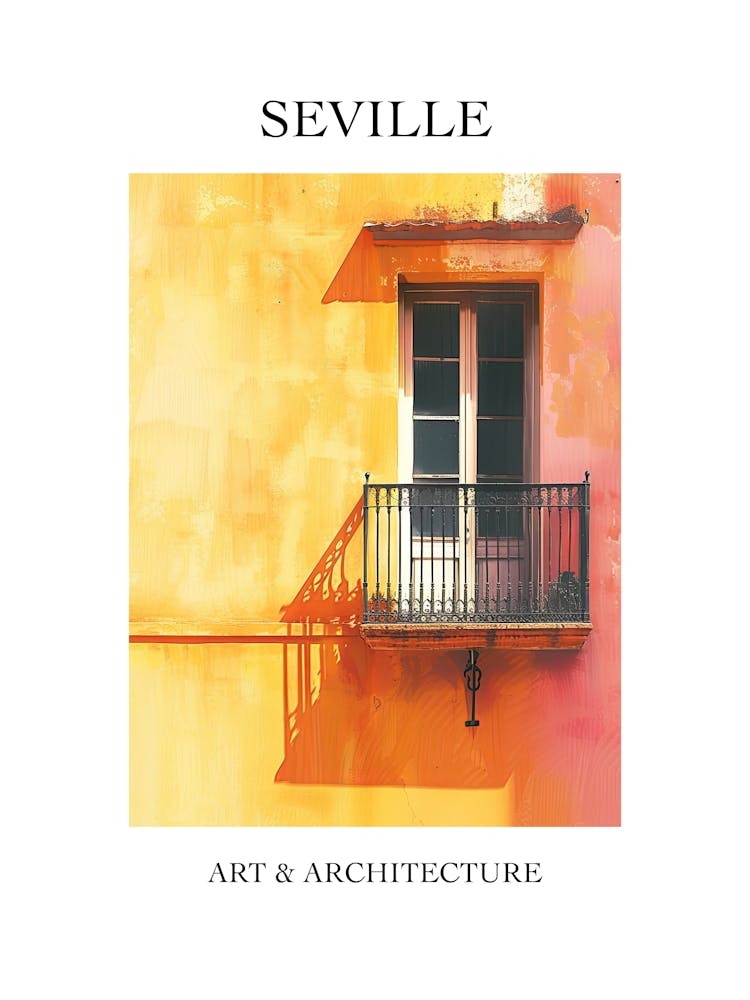 Seville Travel And Architecture Poster 4