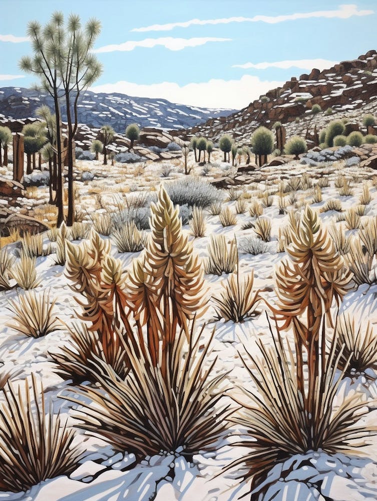 Parc National de Joshua Tree États-Unis 4 Copie
