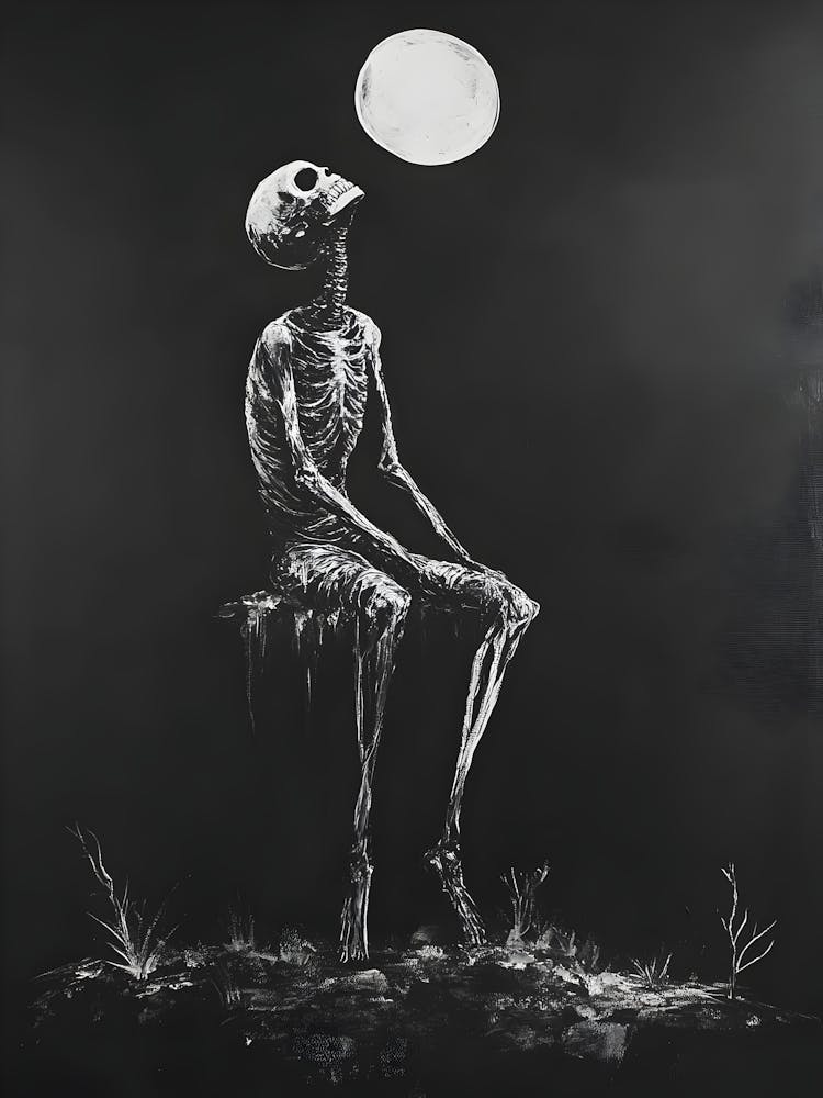 Skeleton In The Moonlight 3