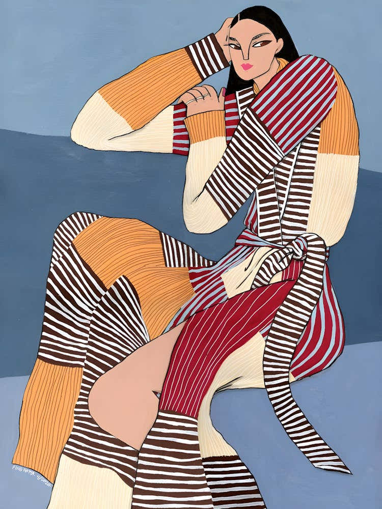 'A Woman In A Dress'