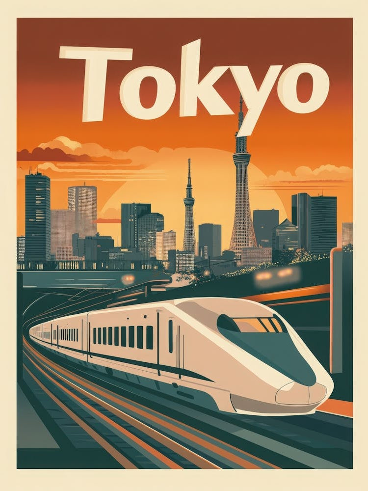 Aihrgdesign A Mid Century Modern Travel Poster For Tokyo Show Afbc099d E169 426e Bf18 D6be8e6aa7ea 2