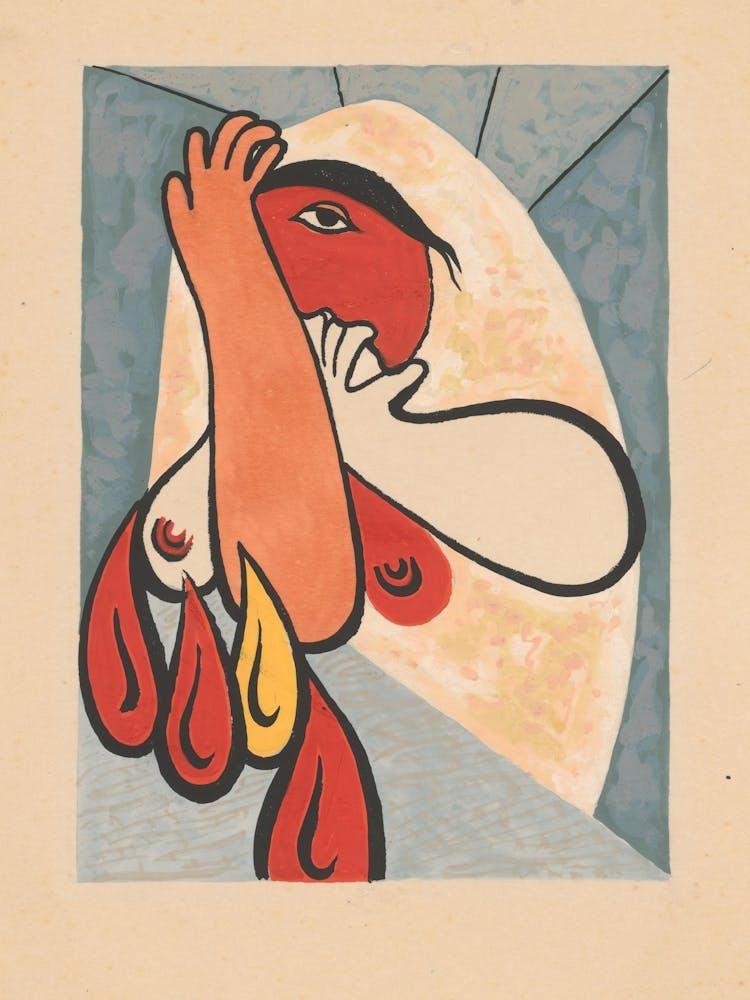 Fire (Crying Woman), Mikuláš Galanda