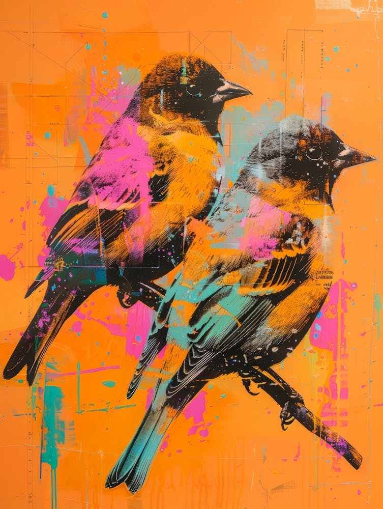 Birds On A Branch 2