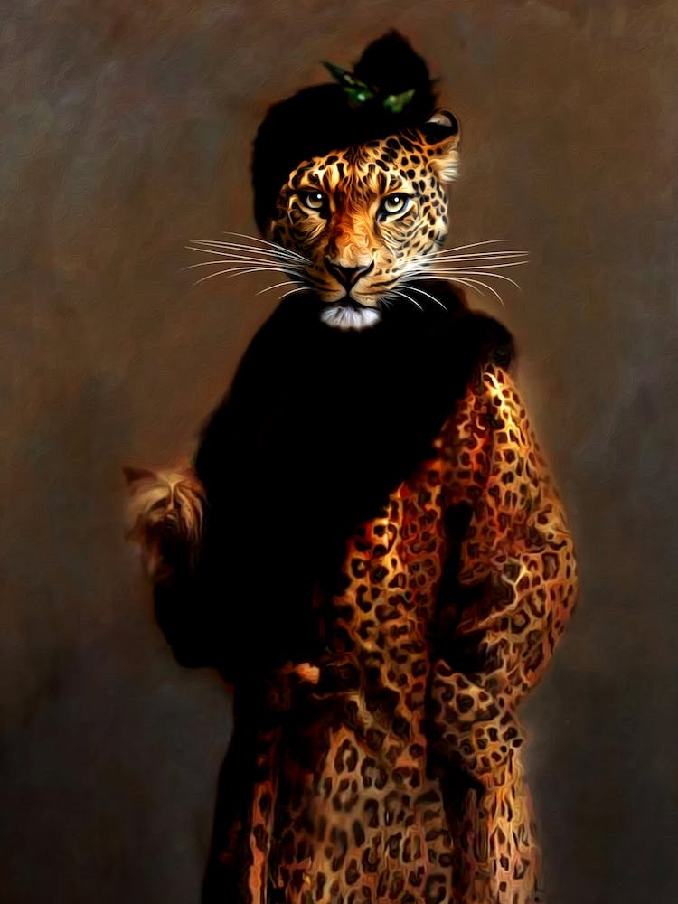 Panther Lady Nel Pet Portraits