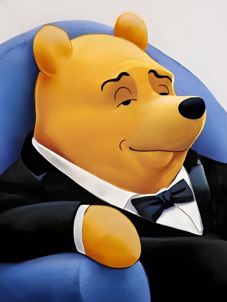 Tuxedo Winnie Pooh Bear Meme