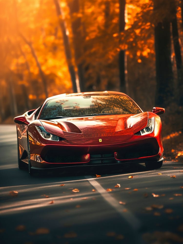 Red Ferrari 1