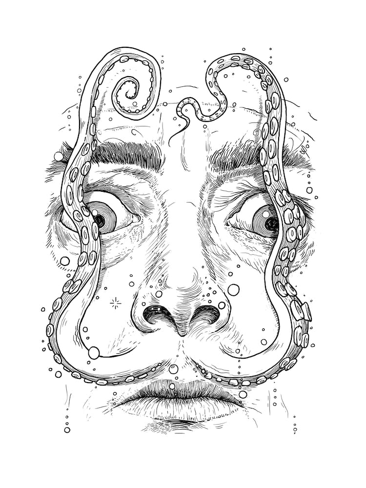 Octopus Dali