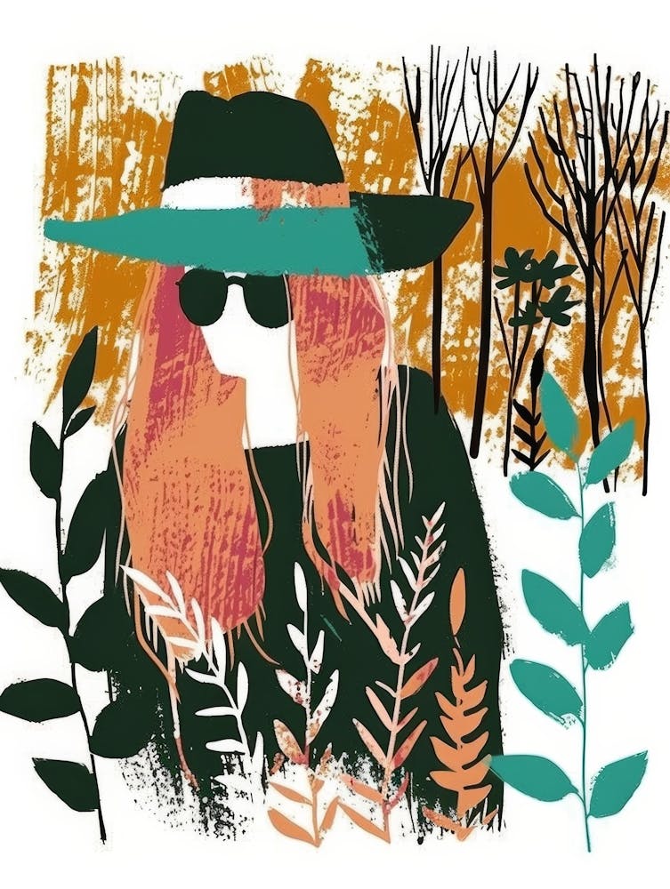 Girl In A Hat 9