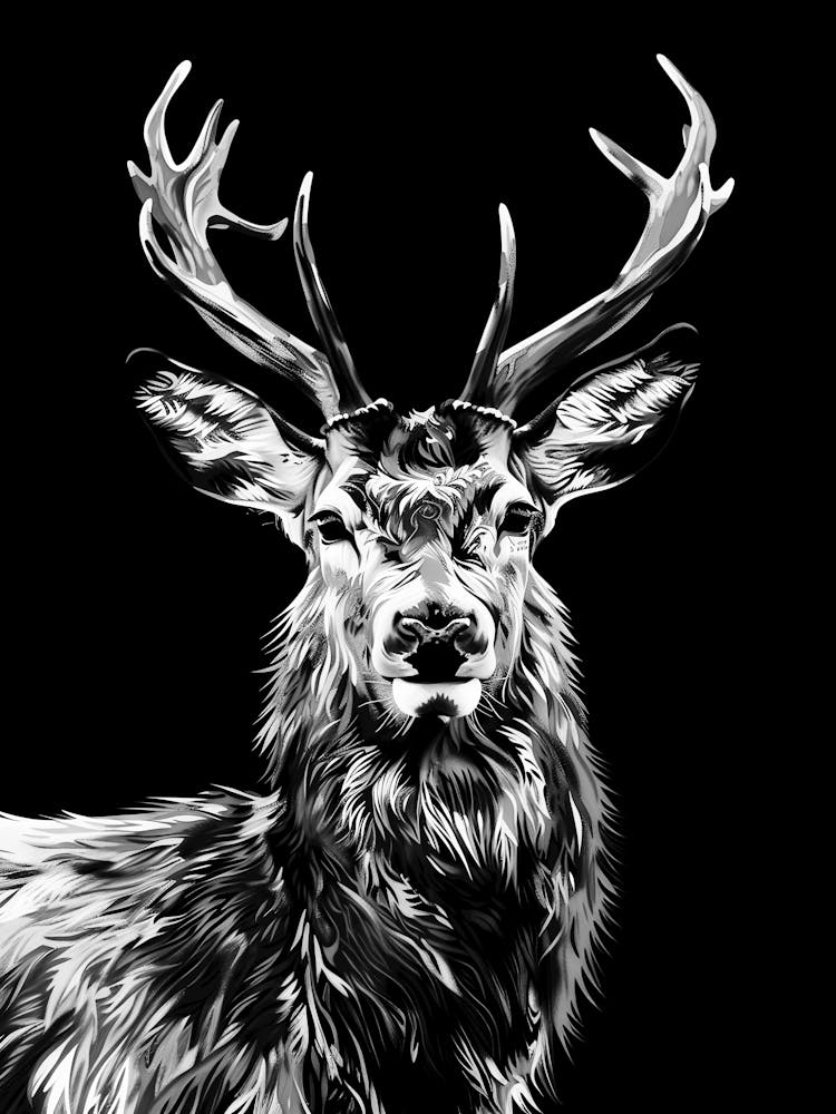 Deer Head 1