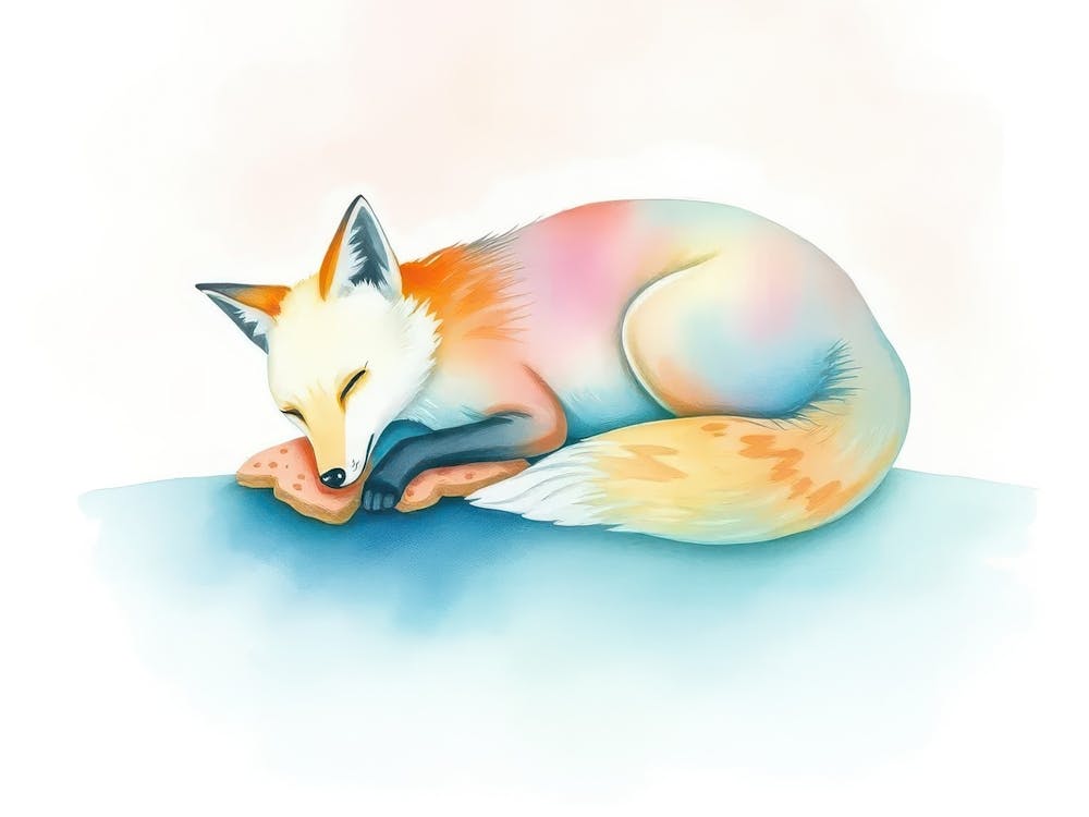 Sleeping Fox
