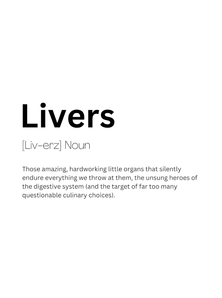 Livers Definition Meaning